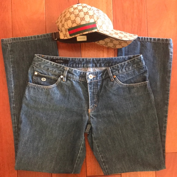 Gucci Jeans Gucci Ggmonogram Womens Jeans Sz44 Us 8 Poshmark